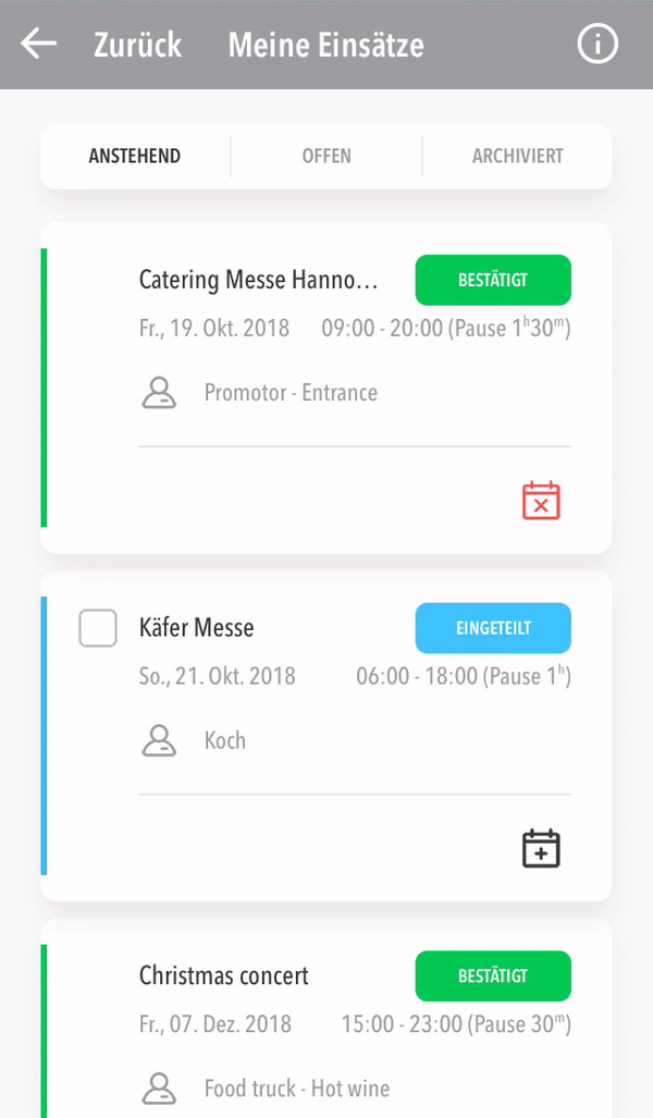 bestätigenDE