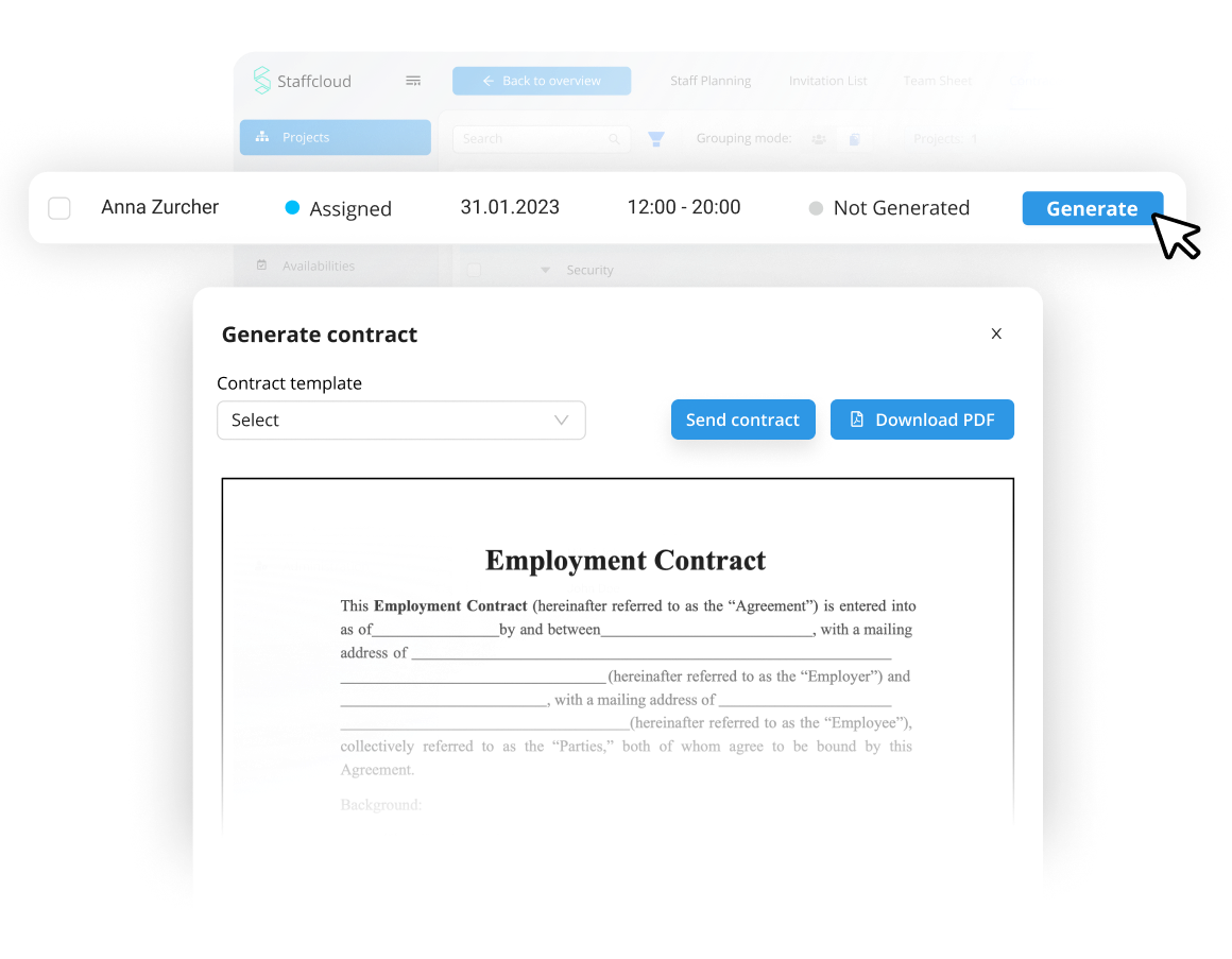 Generate Contracts