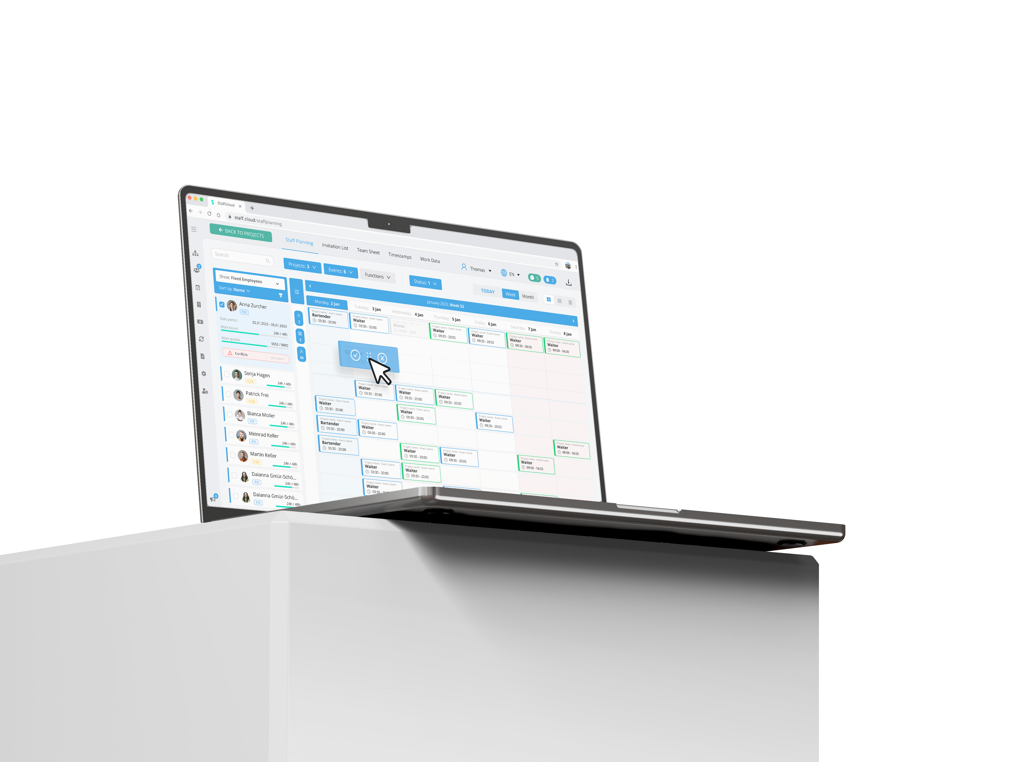 Try Staffcloud for free