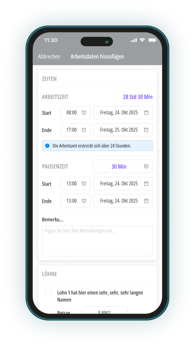 Word Data Suggestions