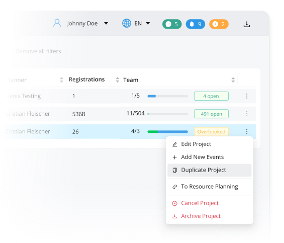 Duplicate your work plans