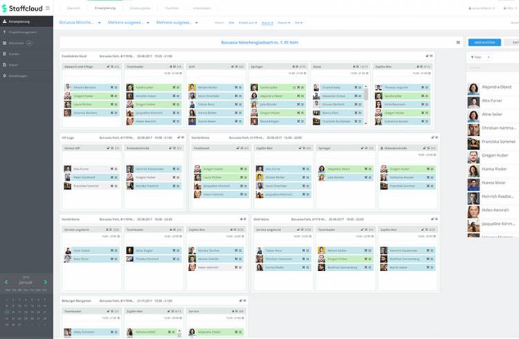Staff Planning - Product | Staffcloud